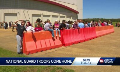 Mississippi National Guard welcomes troops home