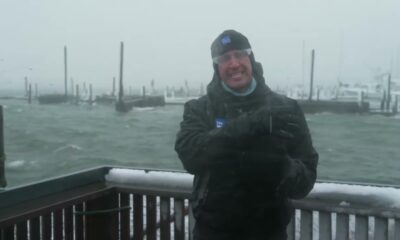 Nor'easter brings winter storm warning, coastal flooding, power outages to Portland, Maine