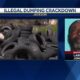 Warrant issued for man accused of illegal dumping