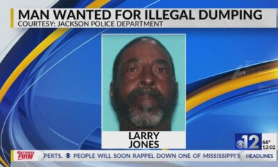 Man wanted for illegal dumping in Jackson