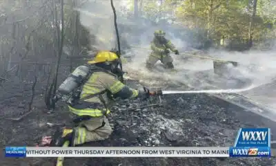 Fire rescue units responding to fires in Harrison and Hancock Counties