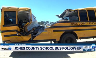 Jones County School District superintendent talks about Wednesday's freak bus accident