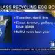 The Rebels are gearing up for this year's Glass Recycling Egg Bowl