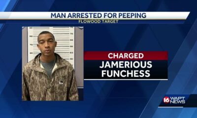 Man arrested, accused of peeping in Target dressing room