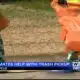 Inmates help with trash pickup in Tupelo
