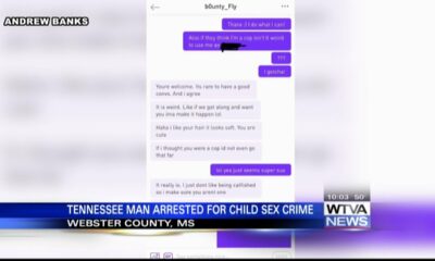 Tennessee man arrested in the Magnolia State for a child sex crime