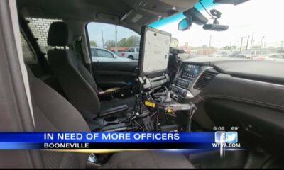 Booneville Police looking to bring in additional officers