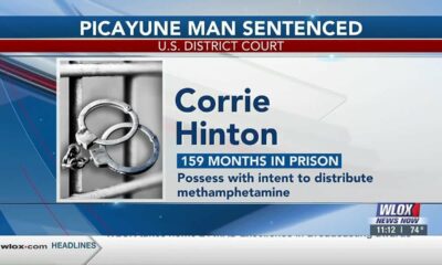 Picayune man sentenced for conspiracy to possess with intent to distribute meth