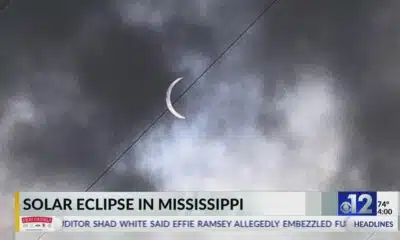 Mississippi sees partial solar eclipse