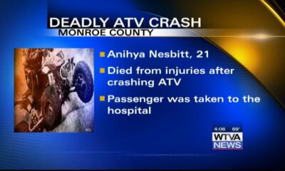 West Point woman dies in four-wheeler accident in Monroe County