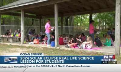 2024 Solar Eclipse turns into real-life science for students in Ocean Springs