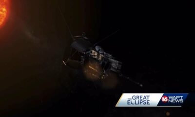 Eclipse watching from Stennis Space Center