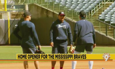 Home opener for the Mississippi Braves