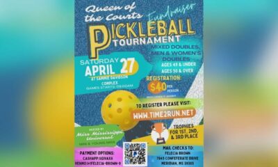 Queen of the Courts Pickleball Tournament Fundraiser Apr. 27