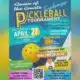 Queen of the Courts Pickleball Tournament Fundraiser Apr. 27