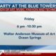 Party at the Blue Towers in Ocean Springs celebrating art, music, fashion, and technology
