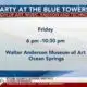 Party at the Blue Towers in Ocean Springs celebrating art, music, fashion, and technology
