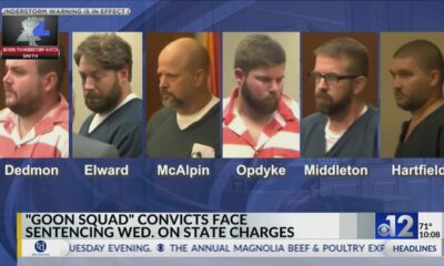 Six members of Mississippi ‘Goon Squad’ to be sentenced on state charges