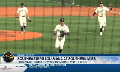 Southern Miss takes care of Southeastern Louisiana, 5-1, Tuesday night