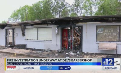 Fire damages Lamar County barber shop