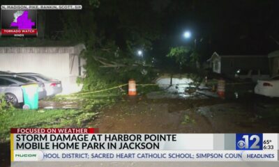 Storms cause damage overnight in Central Mississippi