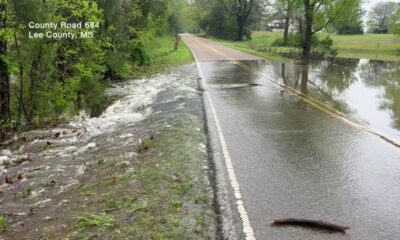 Flooding shown in parts of Lee County on Wednesday morning