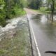 Flooding shown in parts of Lee County on Wednesday morning