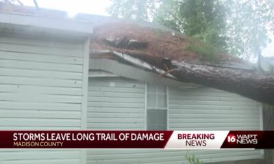Madison County residents face flooding, fallen trees