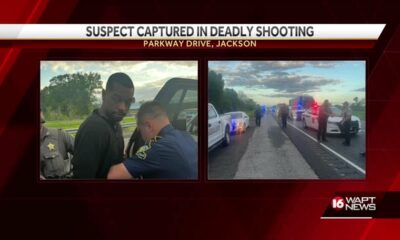 Jackson murder suspect captured after chase