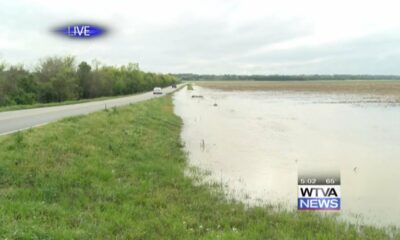 5 p.m. – Flooding shown in parts of Lee County on Wednesday morning