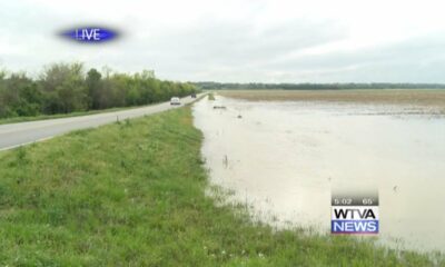 5 p.m. - Flooding shown in parts of Lee County on Wednesday morning