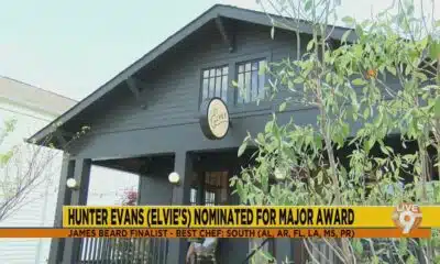 Hunter Evans nominated for major award
