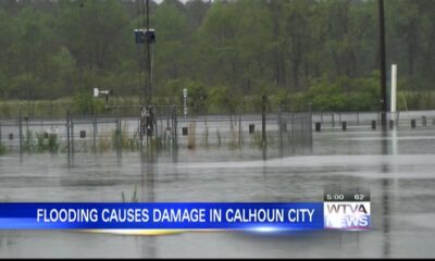Calhoun County saw heavy flooding this week