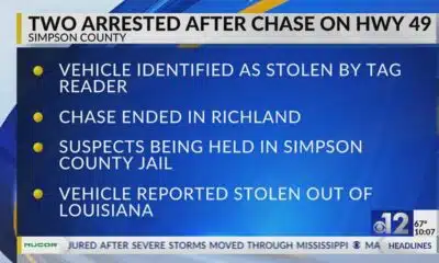 Two arrested after chase ends in Richland