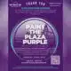Paint the Plaza Purple set for Dumont Plaza in Meridian Apr. 16