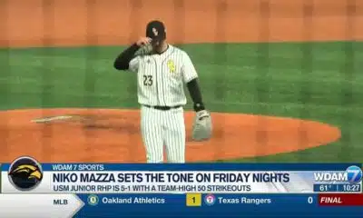 USM's Niko Mazza growing into Friday night role
