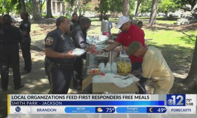 Local organizations feed first responders