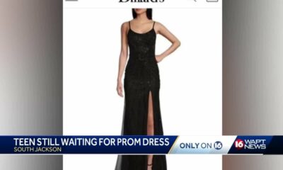 Prom dress delay has teen in a panic