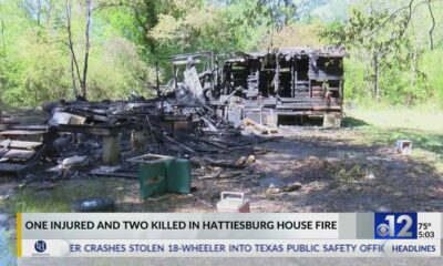 Two killed in Hattiesburg house fire