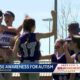Softball teams raise awareness for autism during weekend tournament