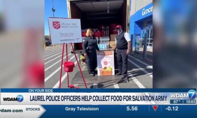 LPD collects food, money to donate to Laurel Salvation Army