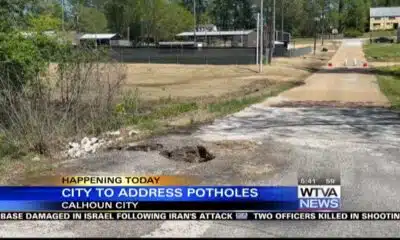 Calhoun City is expected to work on fixing its potholes problem