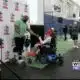 KD Hill shares his story at FCA breakfast Saturday