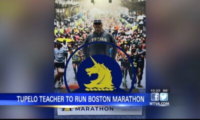 Tupelo teacher is representing the area in the Boston Marathon