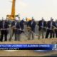 Construction of aluminum mill in Lowndes County over halfway complete
