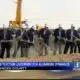 Construction of aluminum mill in Lowndes County over halfway complete