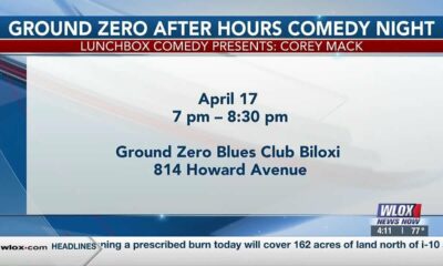 Ground Zero Blues Club hosting After Hours Comedy Night