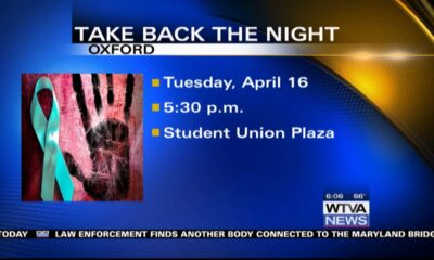 Oxford holding 'Take Back the Night' rally