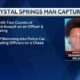 Crystal Springs man accused of trying to hit police officer