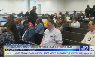 Jackson mayor meets with residents to find solutions to city's issues